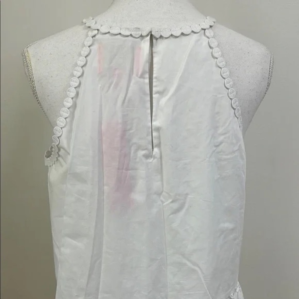 Lilly Pulitzer sz 6 Elegant White Sleeveless Dress - Picture 6 of 11